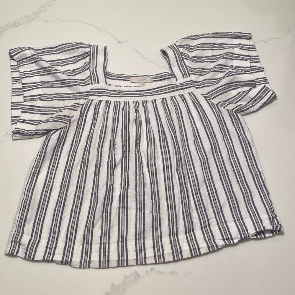 LOFT Short Sleeve Blouse